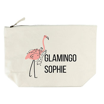 Glamingo Cream Wash Bag