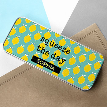 Squeeze The Day Pencil Case