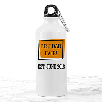 Personalised Best... White Water Bottle