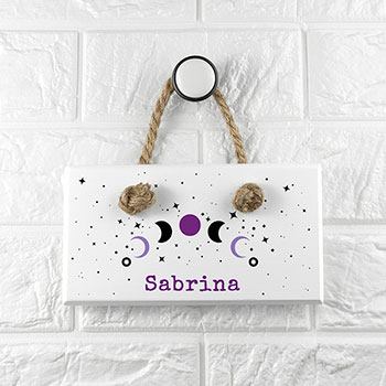 Personalised Celestial Moon Phase Sign