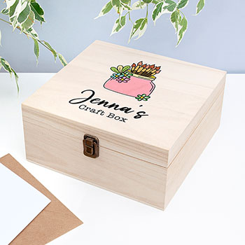 Personalised Craft Box