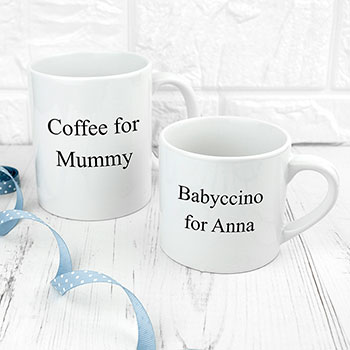 Personalised Mummy & Me Together Forever Mugs