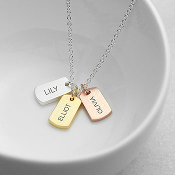 Personalised My Family Special People Necklace
