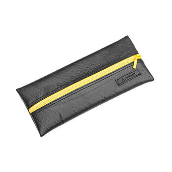 Upcycled Truck Tyre Rubber Flat Pencil Case